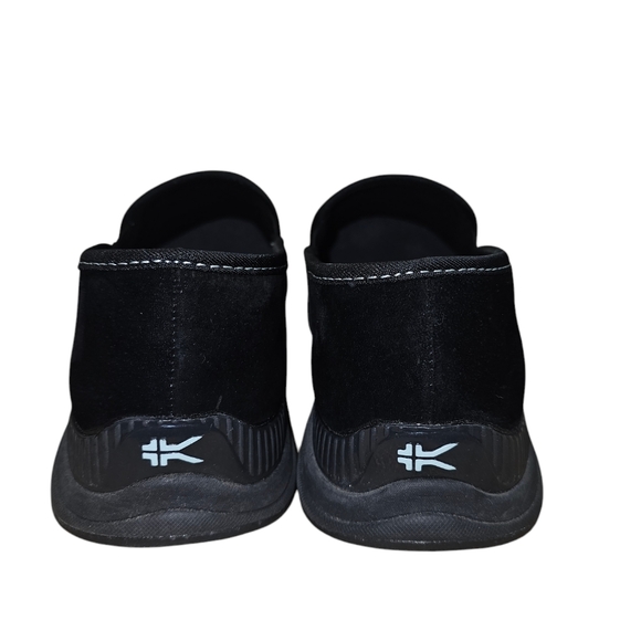 Kuru Cruise Slip On Sneakers Casual Walking Shoe Suede Leather Black 9 - Picture 3 of 9